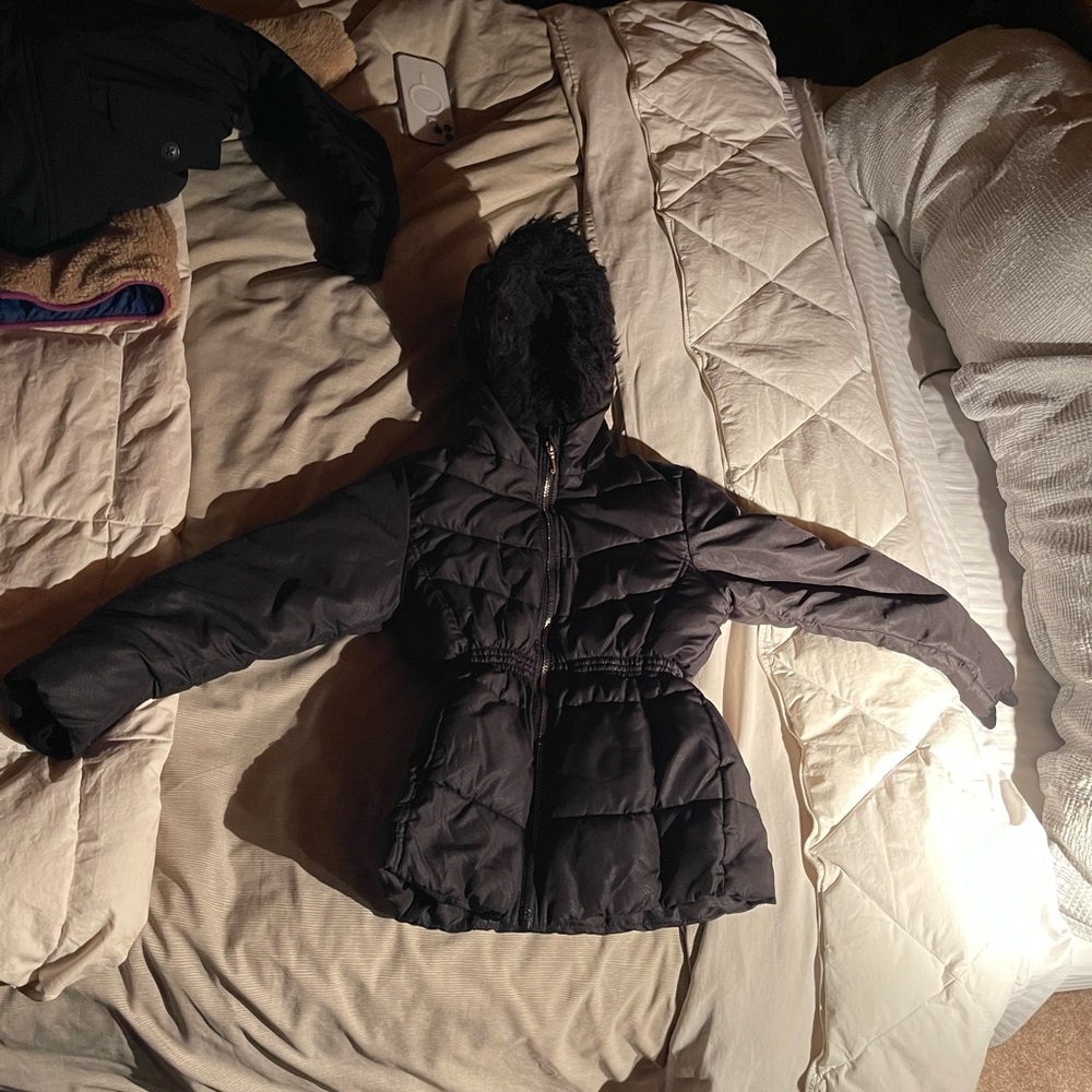 Juicy Couture Kids Black Hooded Jacket